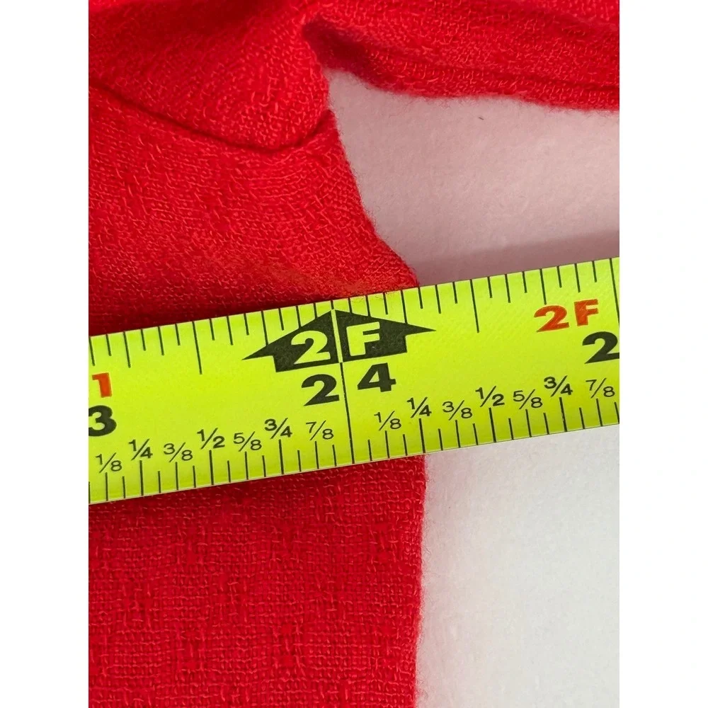 Koret‎ Mens Red Textured Short Sleeve Button Up Shirt Sz XL